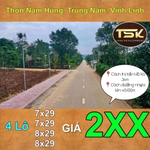 Bán đất, Nam Cường, Trung Nam, Vĩnh Linh
