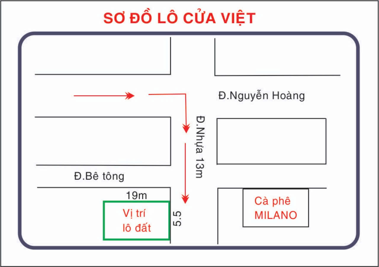 CHỈ 1 LÔ DUY NHẤT wiew BIỂN CỬA VIỆT, ĐƯỜNG HOÀNG SA, DIỆN TÍCH: 5.5X19m, GIÁ: 1650 TỶ - LH: 097.248.74.74