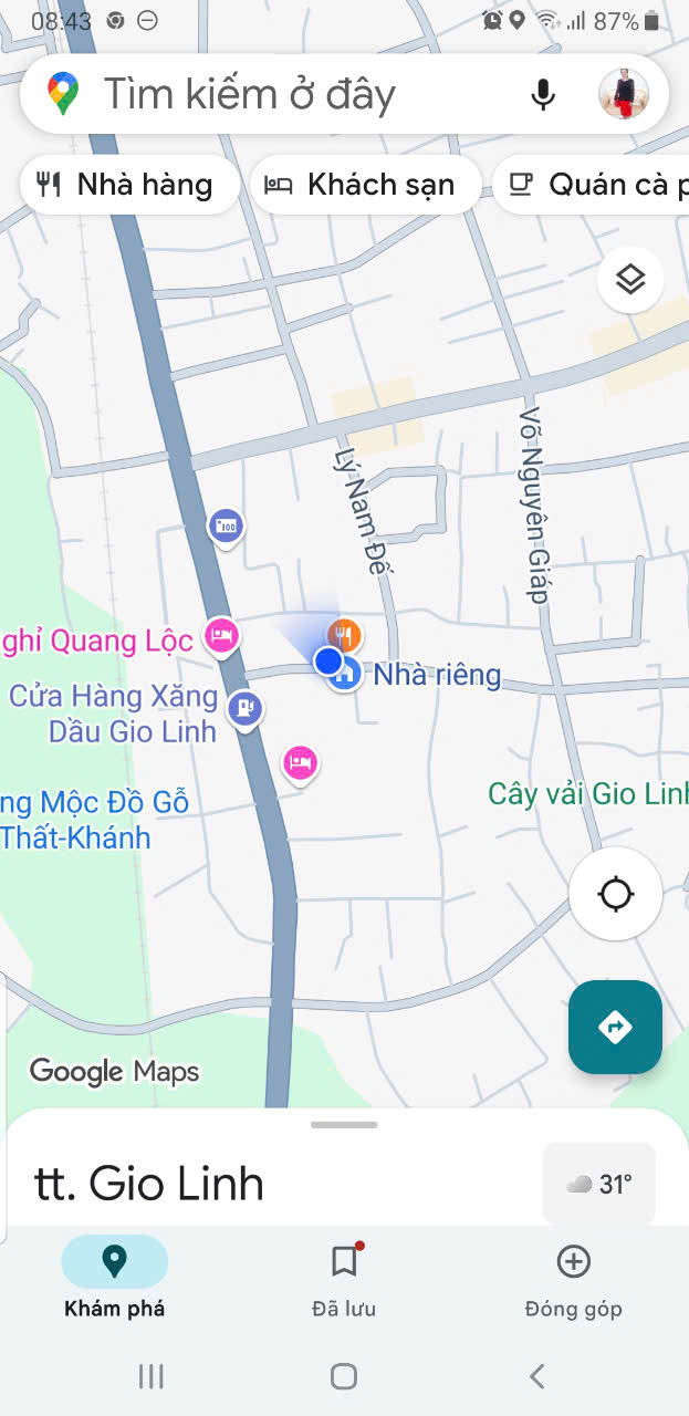 BÁN NHÀ MT TRẦN ĐÌNH ÂN, GIO LINH, DT: 14x32m, GIÁ ĐẦU TƯ