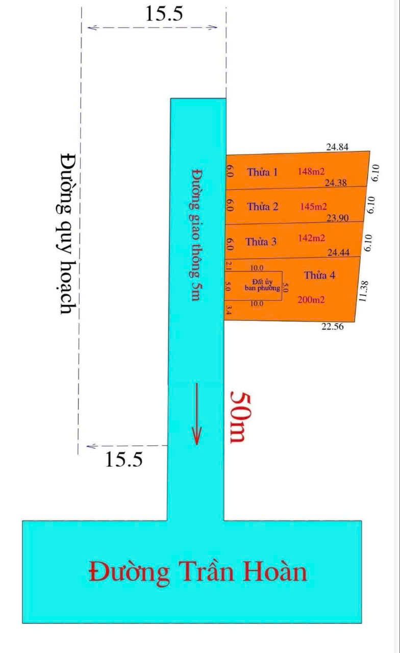 MỞ BÁN BLOCK HÀNG F0 MỚI RA THỊ TRƯỜNG, KIỆT TRẦN HOÀN, TP ĐÔNG HÀ. LH: 097.248.74.74