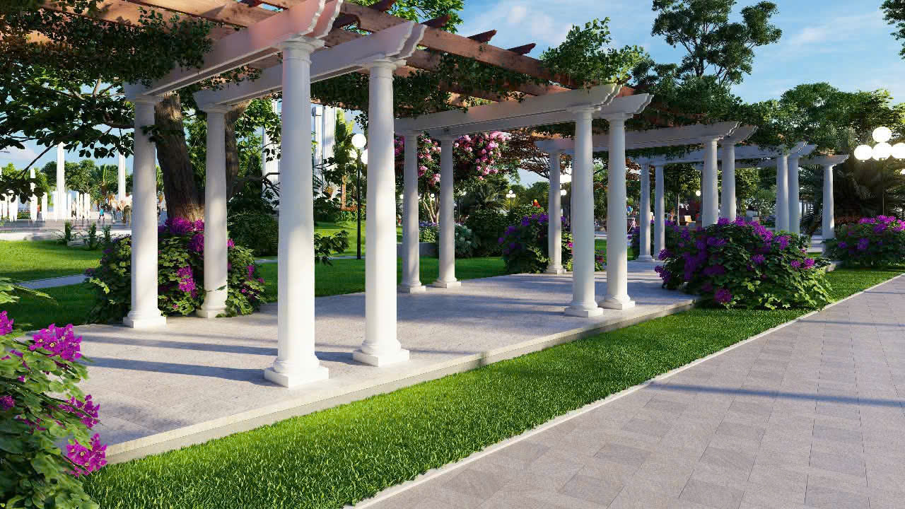 khởi công dự án Khu dân cư mới Phường 1 vị trí tại Hồ Nam Hào, phường 1