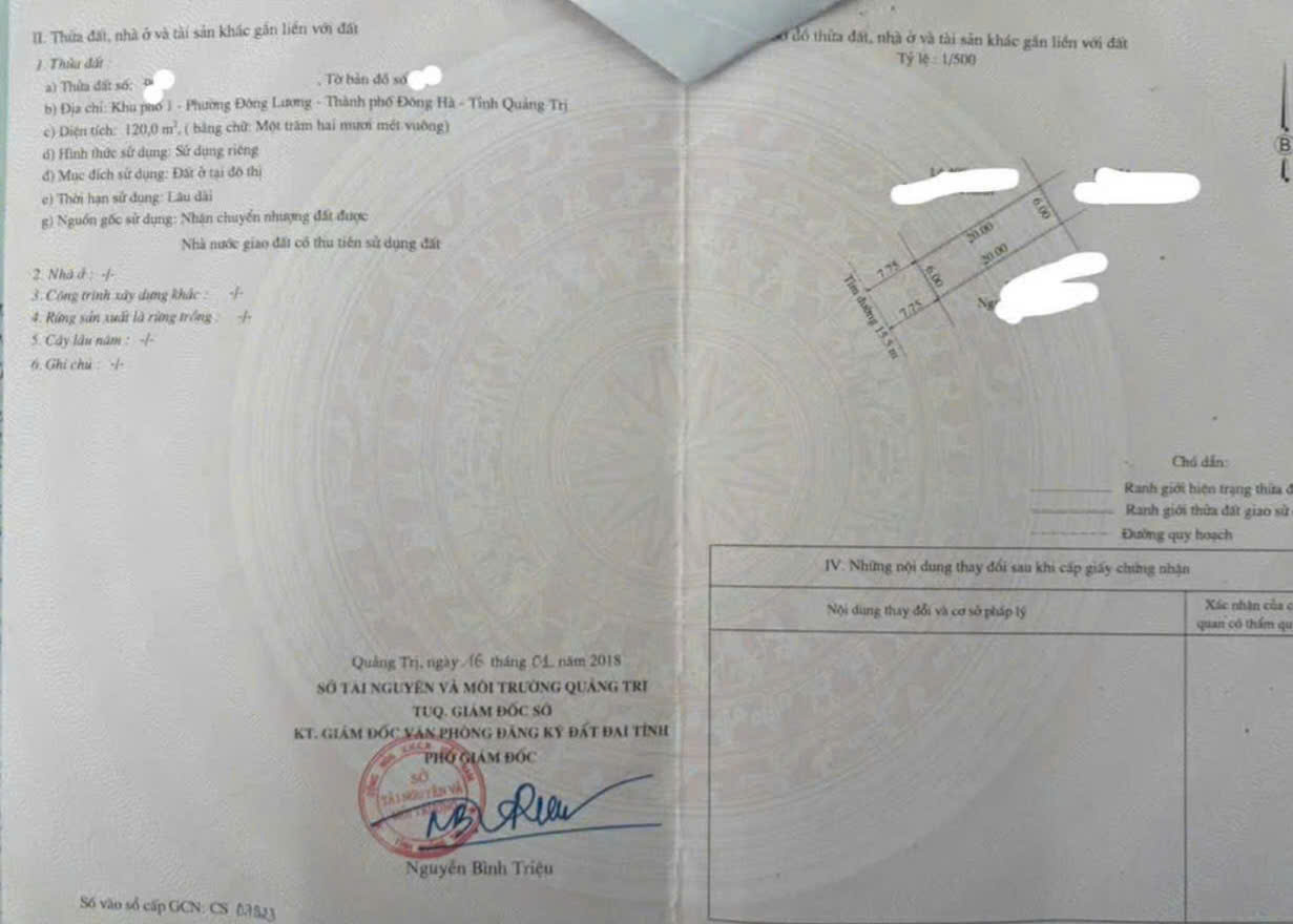 Nhà 3 tầng VIP nằm ngay trong khu VINCOM Đông Hà Quảng Trị