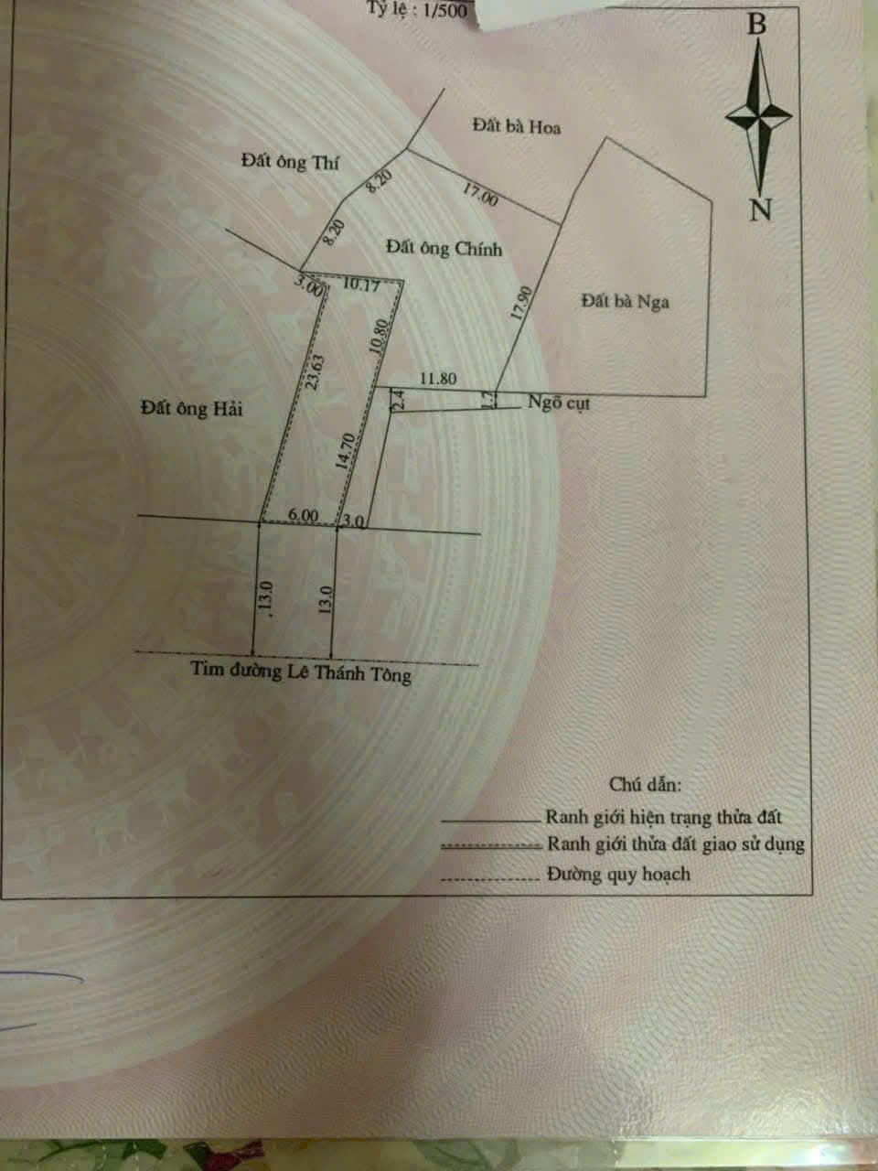 BÁN NHÀ 1 TẦNG MT LÊ THÁNH TÔNG, GẦN CẦU ĐẠI AN ĐƯỜNG HÙNG VƯƠNG. THÍCH HỢP KINH DOANH. LH: 097.248.74.74 