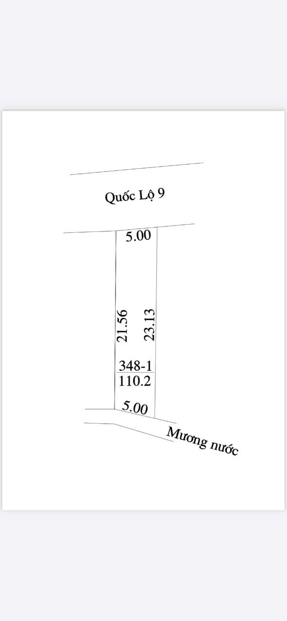 MẶT TIỀN QUỐC LỘ 9, PHƯỜNG 4, TP ĐÔNG HÀ. DIỆN TÍCH: 5X22M - GIÁ: 760TR. LH: 097.248.74.74