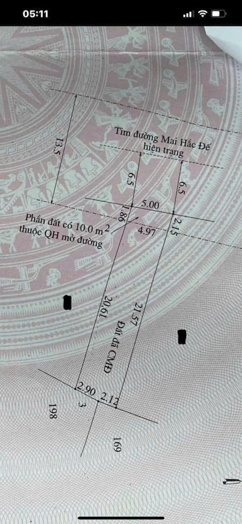 CHÍNH CHỦ CẦN BÁN ĐẤT MT MAI HẮC ĐẾ GẦN NHÀ XE MINH MẬP, PHƯỜNG 5 TP ĐÔNG HÀ - LH: 097.248.74.74