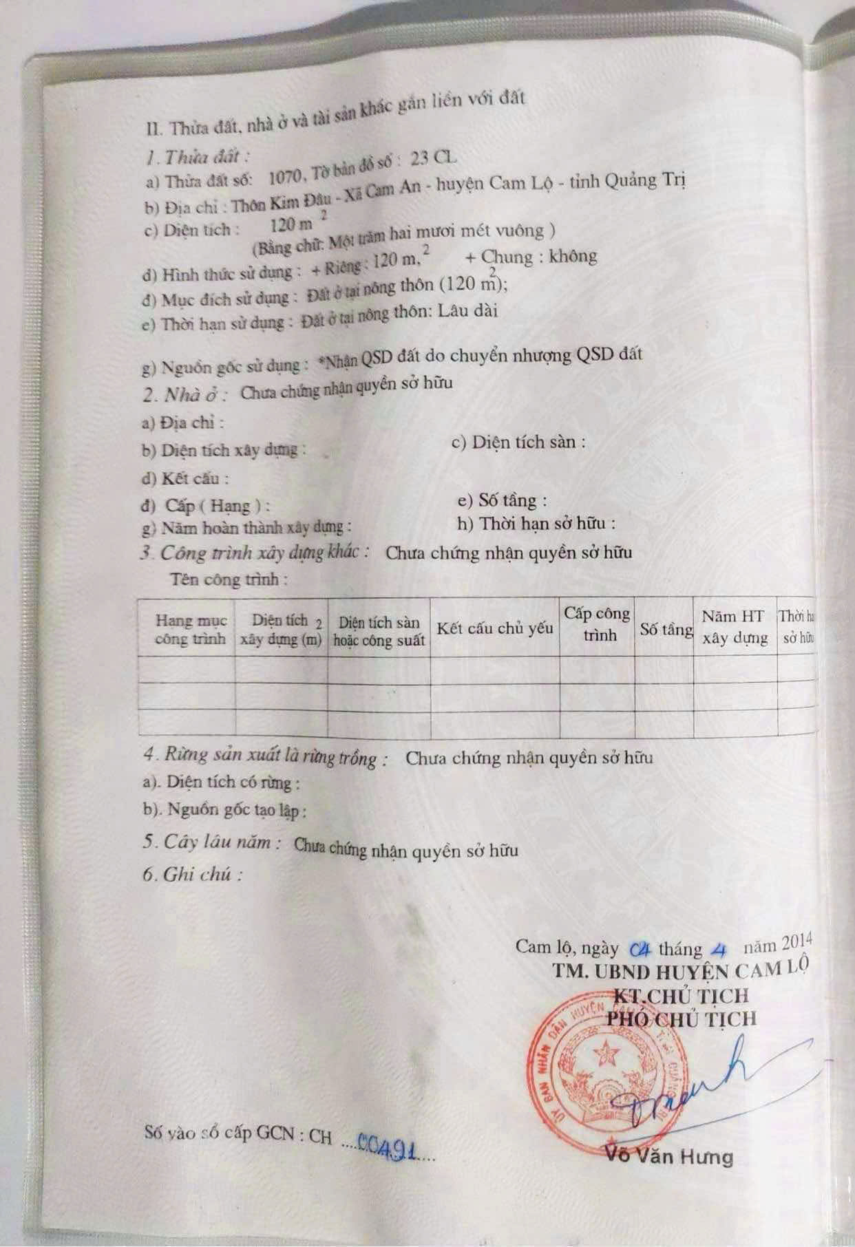 BÁN ĐẤT TẶNG NHÀ CẤP 4 NGAY NGÃ TƯ SÒNG, GẦN TRƯỜNG THCS THANH AN - GIÁ CHỈ 650TR. LH: 097.248.74.74