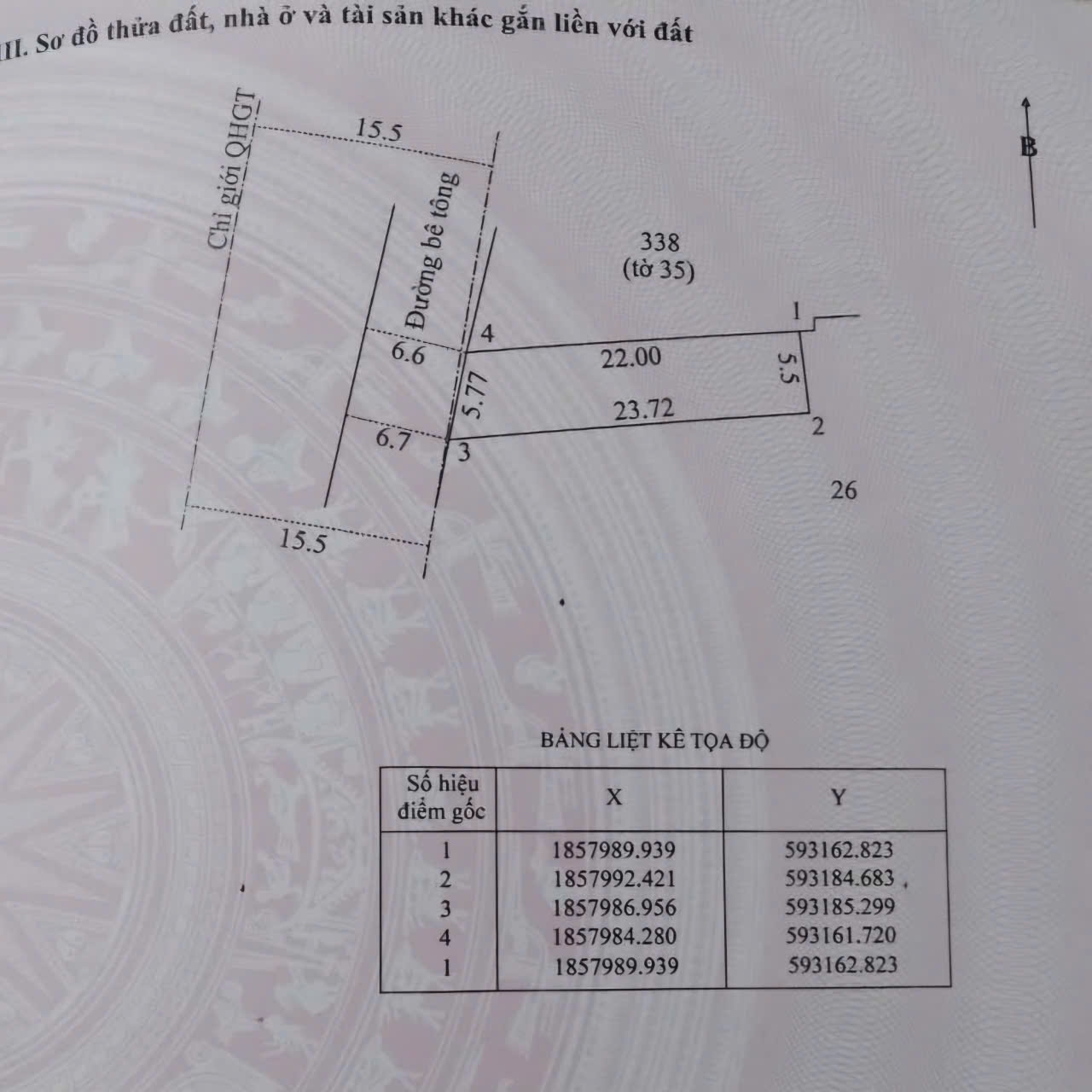 ĐẤT KIỆT ĐIỆN BIÊN PHỦ, TP ĐÔNG HÀ. DIỆN TÍCH: 5,5X22M - GIÁ CHỈ 650TR.  LH: 097.248.74.74