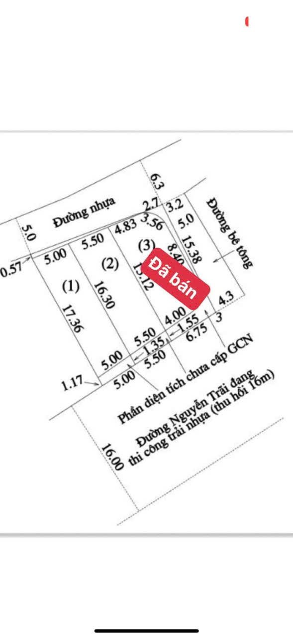 MẶT TIỀN KINH DOANH NGUYỄN TRÃI SÁT NGAY QUỐC LỘ 9, TP ĐÔNG HÀ, GẦN CÔNG VIÊN FIDEL. LH: 097.248.74.74