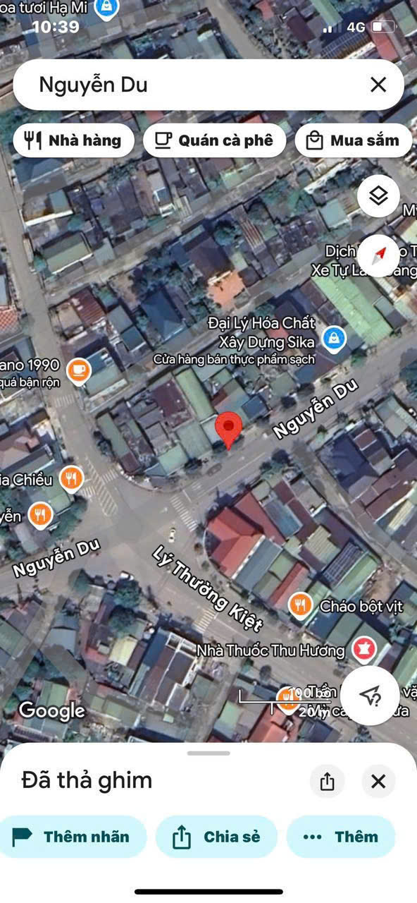 BÁN ĐẤT MT KINH DOANH NGUYỄN DU NGAY NGÃ TƯ LÝ THƯỜNG KIỆT