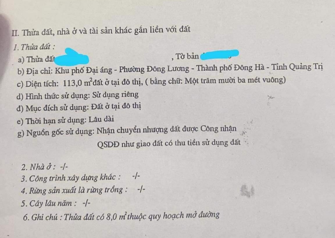  BÁN NHÀ TT TP ĐÔNG HÀ (GẦN CHỢ TRUNG CHỈ) GIÁ NET CHỈ 1 TỶ, LH: 0977.801.999