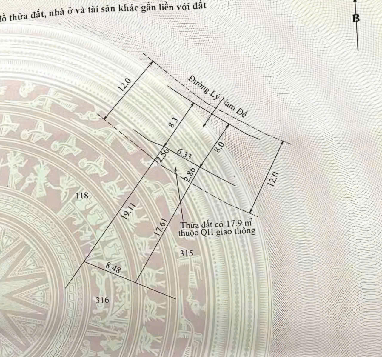 Bán đất tặng nhà C4 mặt tiền đường Lý Nam Đế, Đông Hà ngay đầu đường, gần chợ, trường học…