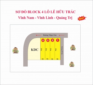 KHU VIP NAM PHÚ - VĨNH LINH, 2 MT ĐƯỜNG NHỰA LÊ HỮU TRÁC. KẾ BÊN TRUNG TÂM HỒ XÁ, LH: 097.248.74.74