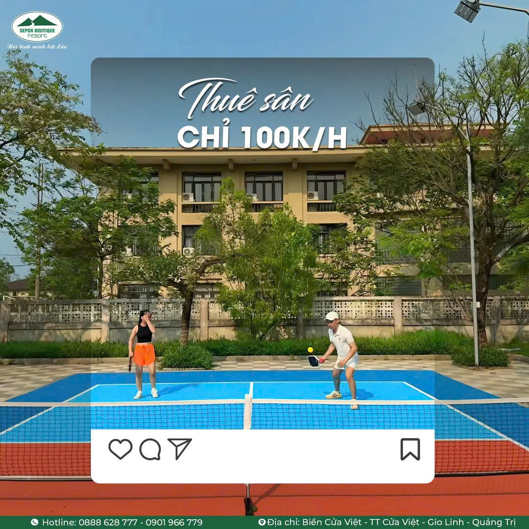 SEPON hẹn bạn pickleball, ta cùng chơi pickleball